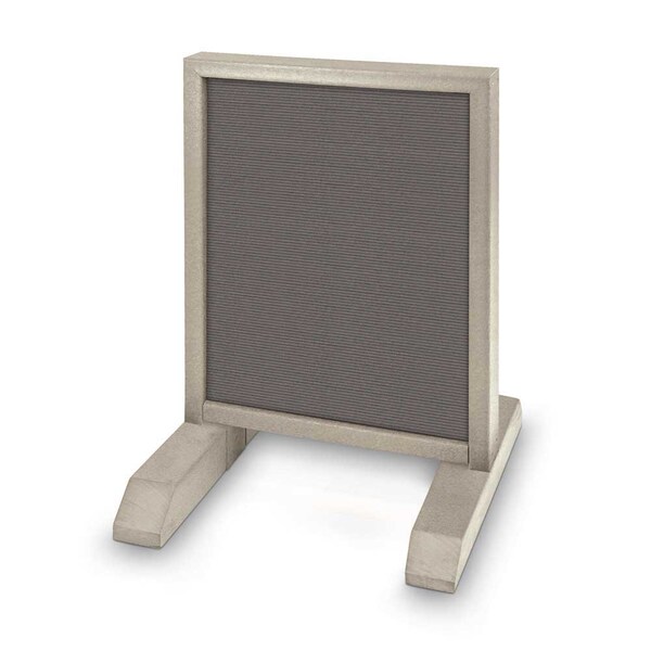 Sliding Door Indoor Enclosed Corkboard, 6